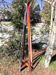Recycled Ski Coat Rack Tree Stand