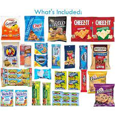 Snacks Box Variety Pack Care Package Mix Assortment Valentines Treats Gift  Basket Boxes Pack Adults Kids Candy, Fruit Snacks, Gift Snack Box for  Lunches, Office, College Students, Road Trips,... - Walmart.com gambar png