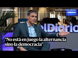ELECCIONES 23J | Entrevista a Pedro Sánchez: "No está en juego la  alternancia, sino la democracia" - YouTube