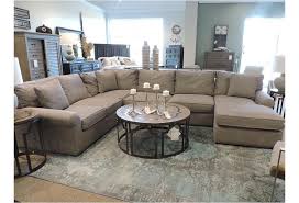 Coffee tables should be the same height as the surrounding seating, with 18 inches being a good average (although it will depend on your furniture). Bemodern Harris Sectional Sofa With Right Arm Facing Chaise Belfort Furniture Sectional Sofas
