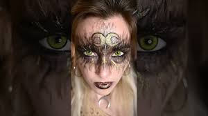 golden succubus fantasy makeup