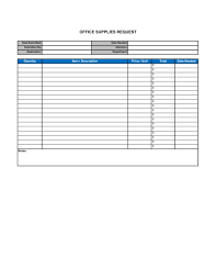 Office Supplies Request Template Word Pdf By Business In A Box