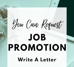 promotion letter sle for your career