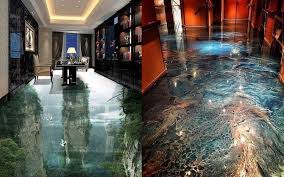 Prepare to be floored — pun very much intended. These Incredible 3d Epoxy Floors Will Turn Your Room Into A Beach Canyon Or Grassy Pathway