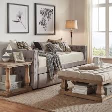 Daybed With Trundle Tufted Bed Daybed