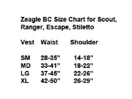 Zeagle Stiletto Weight Integrated Scuba Bc Bcd 7104rk L Large