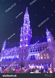 Brussels Belgium December 13 2018 Lights Stock Photo Edit