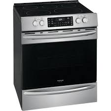 electric range with air fry