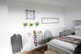 I use drywall anchors to make the shelf much less likely to pull out of the wall, increasin. Floating Shelf Hidden Closet Ana White