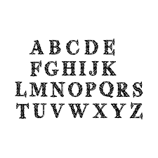 3d file decorative alphabet 3d