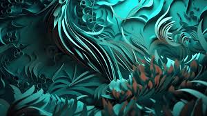 abstract art background with 3d