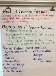 Reading Workshop Anchor Charts Science Fiction Middle