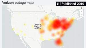 Verizon Outages Reported Nationwide ...