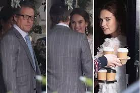 Hugh grant is now a father of three. Four Weddings And A Funeral Sequel Hugh Grant Walks Daughter Lily James Down The Aisle Hugh Grant