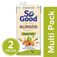 so good plant based almond beverage