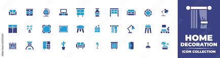 Home Decoration Icon Collection