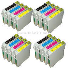 Running a printer operation check. 4 Set Compatible Ink Cartridges For Epson Stylus Sx105 Sx115 Sx205 Sx215 Sx415 Sx515 Sx515w Inkjet Printer Printer Ink Cartridges Ink Cartridge Stylus