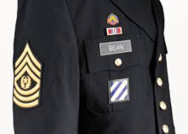 army dress blues medal ribbon