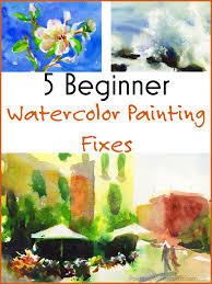 5 Beginner Watercolor Painting Fixes