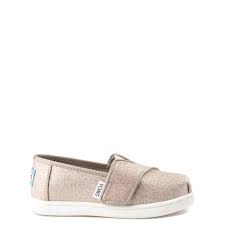 Toms Classic Glimmer Slip On Casual Shoe Baby Toddler Little Kid