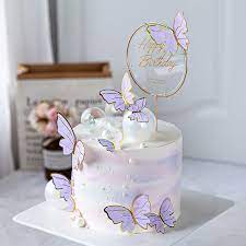 Princess Butterfly Cake Desserts Food gambar png