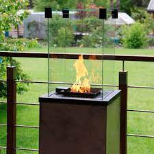 Woodford Gas Patio Heater With Black