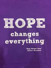 Image result for Purple for hope,