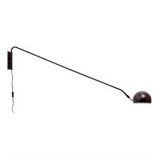 Hubsch Wall Lamp In Black Metal With
