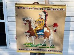 Rare Old Vtg American Indian Chief