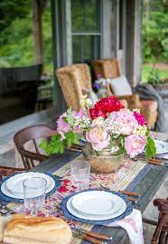 french country summer table