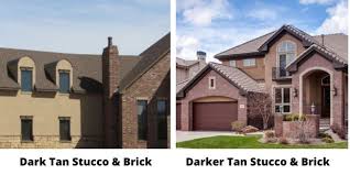 Stucco And Brick House Ideas