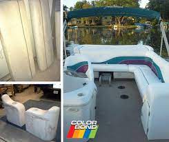 how to re pontoon boat upholstery