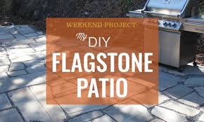 Weekend Project Diy Flagstone Patio