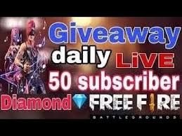 Garena free fire has more than 450 million registered users which makes it one of the most popular mobile battle royale games. Free Fire Live Giveaway Free Fire Daily Diamond Giveaway Free Fire Diamond Giveaway Youtube