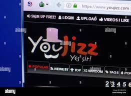 Ryazan, Russia - April 29, 2018: Homepage of Youjizz website on the display  of PC, url - Youjizz.com Stock Photo - Alamy