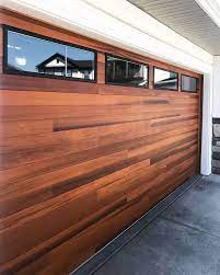 Faux Wood Garage Door Wooden Garage Doors