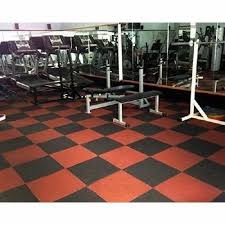 gym rubber flooring at rs 175 square