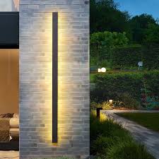 led outdoor wall light long wall light