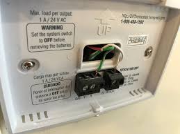 How wire a honeywell room thermostat wiring connection tables hook up procedures for brand heating heat pump or air conditioning thermostats. Iot Connecting C Wire For Heat Only Boiler System