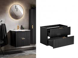 Bathroom Vanity Unit 800mm Floating