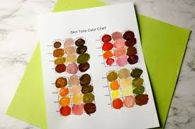How To Make Skin Tone Paint In Our