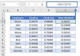 calculating work hours efficiently