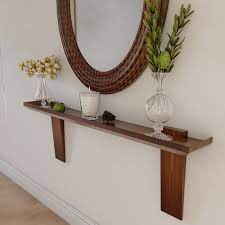 Floating Boho Narrow Console Table