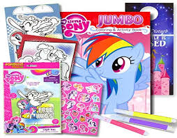 Check spelling or type a new query. My Little Pony Coloring Book With Take N Play Set 96 Page Coloring Book My Little Pony Stickers And Markers