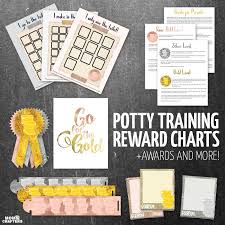 Potty Training Reward Charts And Awards Moms And Crafters