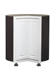 Fully custom kitchen base cabinets ordered online. Value Choice 36 Ontario White Easy Reach Kitchen Corner Base Cabinet At Menards