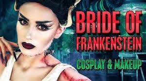 bride of frankenstein cosplay costume