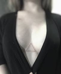 42 triangle tattoos for women that are