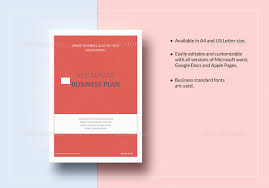 Microsoft Business Plan Template 18 Free Word Excel Pdf Format