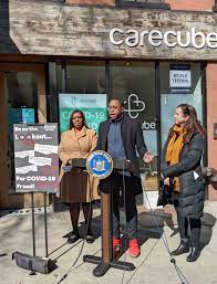 Senator Myrie, Attorney General Tish James and AM Nily Rozic: 